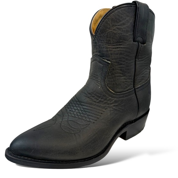 Frye Shoes - FRYE Ankle Cowboy Boots Pointed Toe Women’s Size 6.5 Dark Gray Leather Bootie